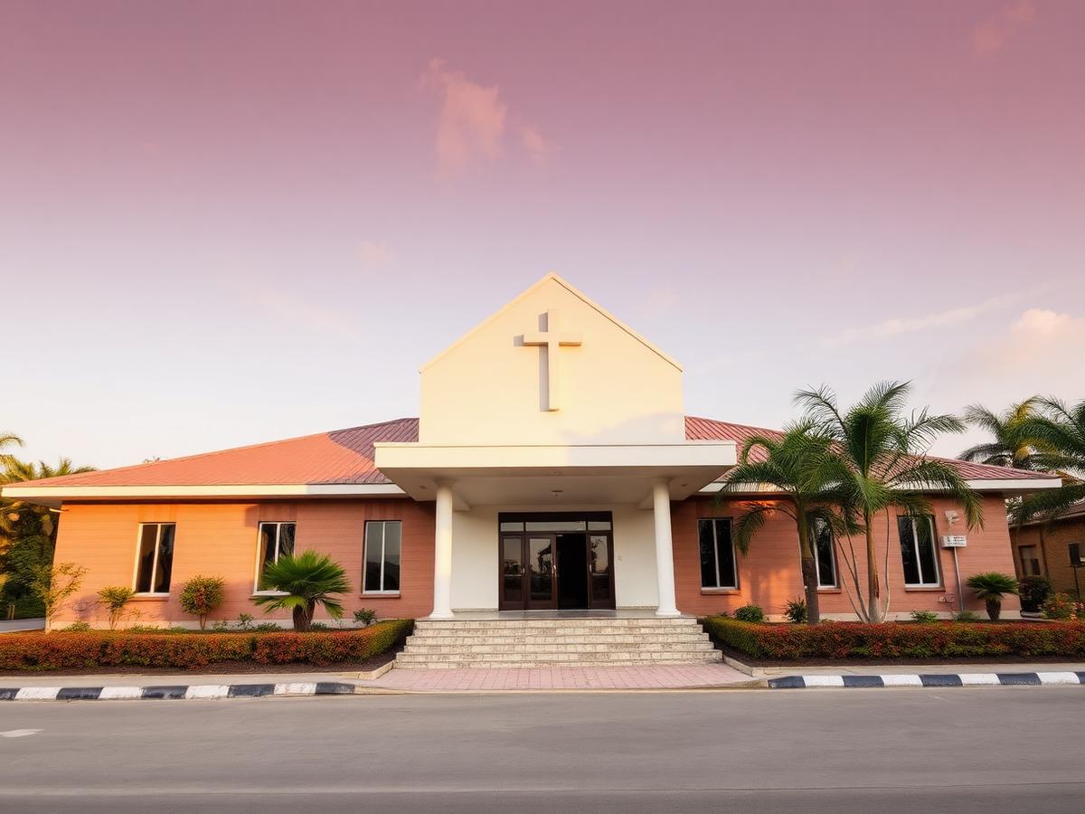 St Lawrence Catholic Church exterior